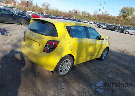 2016 Chevrolet Sonic Lt Auto from USA, damaged, VIN 1G1JC6SG8G4104479